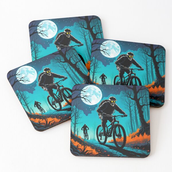 Item preview, Eerie Halloween MTB Design: Ride in Style designed and sold by GrizzlyCollective.