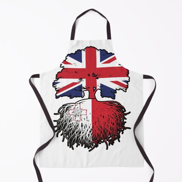 Item preview, Malta Maltese British UK United Kingdom Britain Tree Roots Flag designed and sold by FlagX.