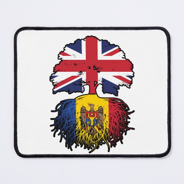 Item preview, Moldava Moldavan British UK United Kingdom Britain Tree Roots Flag designed and sold by FlagX.