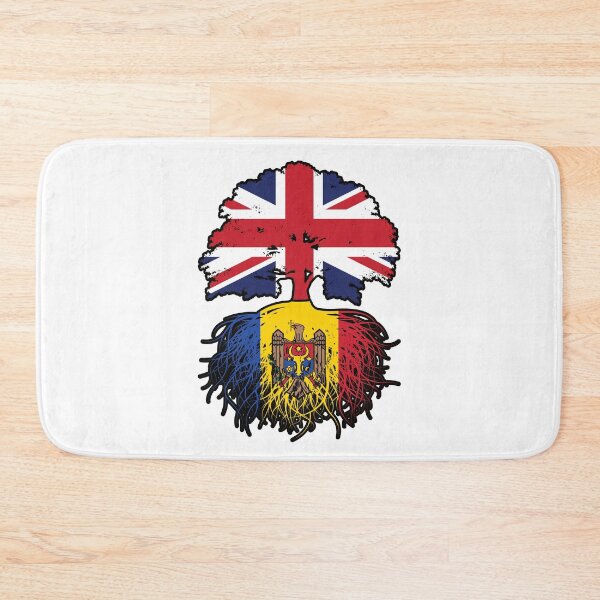 Item preview, Moldava Moldavan British UK United Kingdom Britain Tree Roots Flag designed and sold by FlagX.