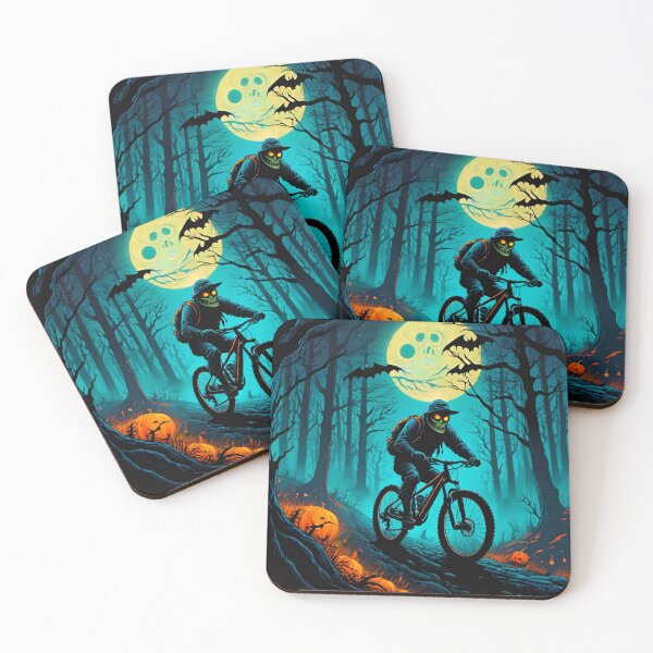 Item preview, Halloween MTB Adventure: Spooky and Bold designed and sold by GrizzlyCollective.
