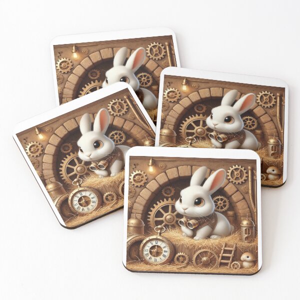 Item preview, Steampunk Dutch Rabbit designed and sold by Sillytoe.