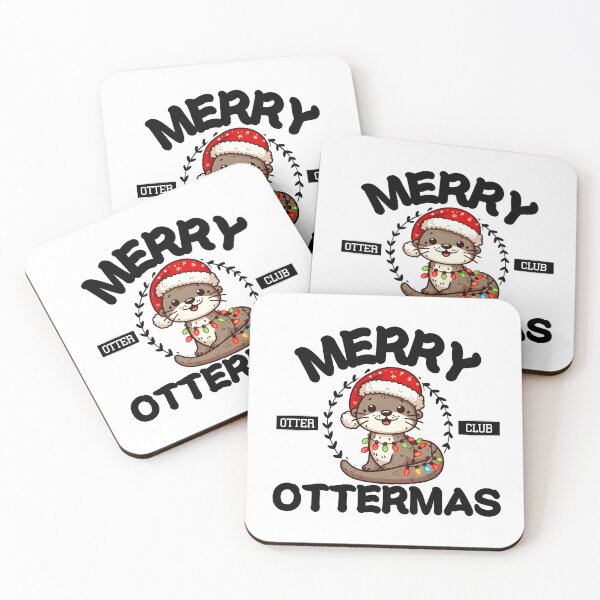 Item preview, Merry Ottermas designed and sold by CuteAndCozyTees.