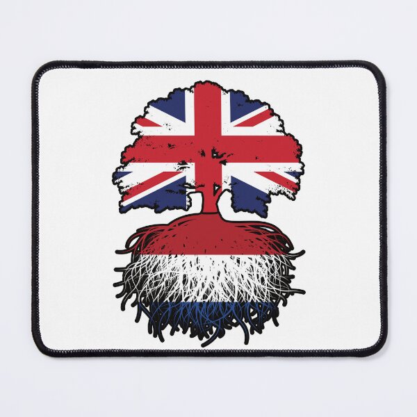 Item preview, Netherlands Dutch British UK United Kingdom Britain Tree Roots Flag designed and sold by FlagX.