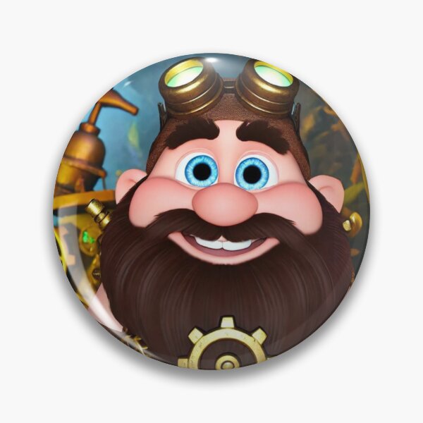Item preview, Steampunk Dwarf designed and sold by Sillytoe.