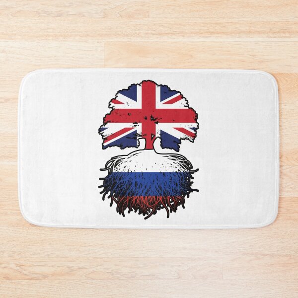 Item preview, Russia Russian British UK United Kingdom Britain Tree Roots Flag designed and sold by FlagX.
