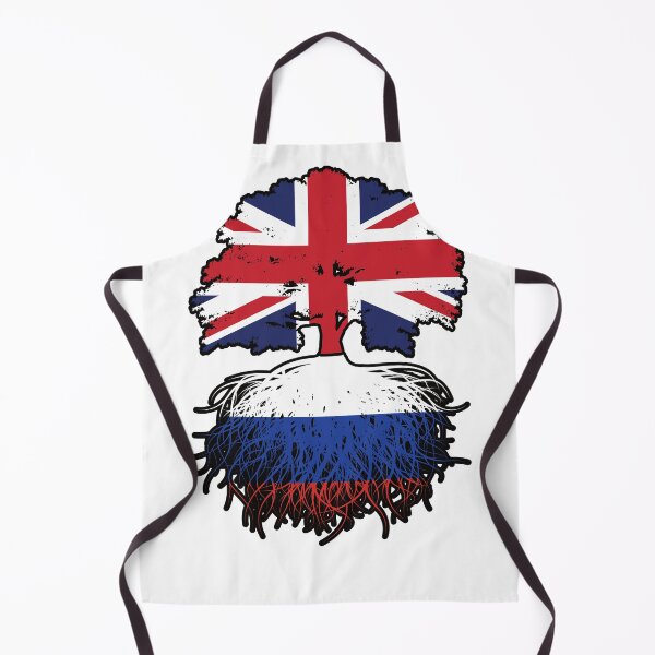 Item preview, Russia Russian British UK United Kingdom Britain Tree Roots Flag designed and sold by FlagX.