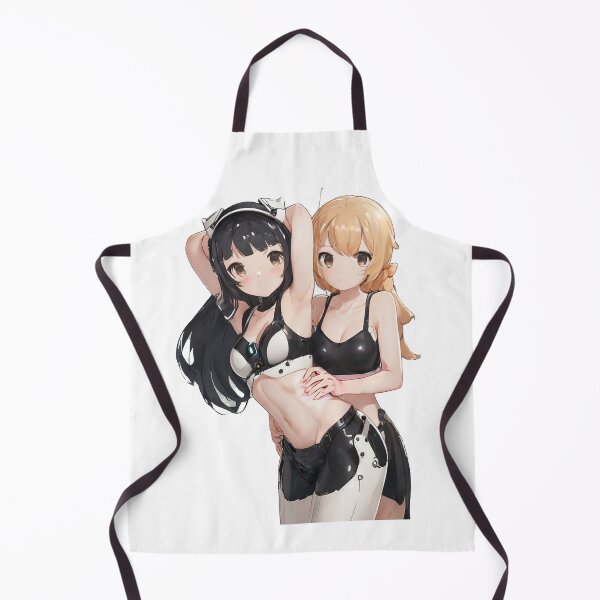 Item preview, Twin anime girls grabbing designed and sold by Dattorni-Store.