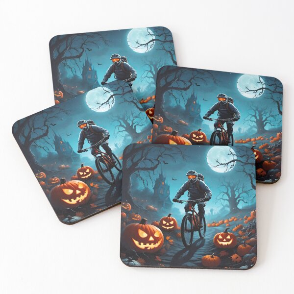 Item preview, Halloween MTB Shred: Spooky Trails Await designed and sold by GrizzlyCollective.