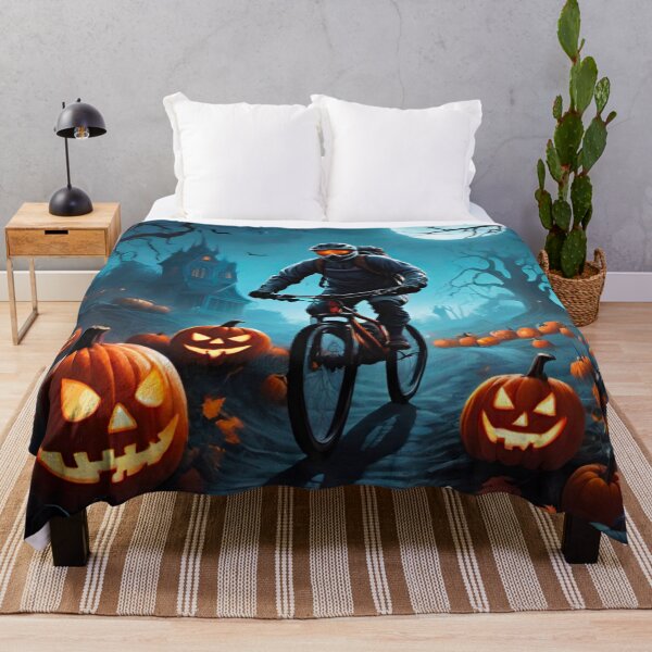 Item preview, Halloween MTB Shred: Spooky Trails Await designed and sold by GrizzlyCollective.