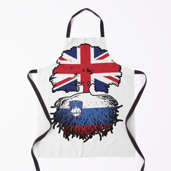 Item preview, Slovenia Slovenian British UK United Kingdom Britain Tree Roots Flag designed and sold by FlagX.