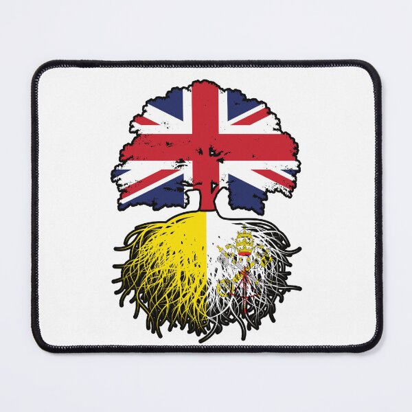 Item preview, Vatican British UK United Kingdom Britain Tree Roots Flag designed and sold by FlagX.