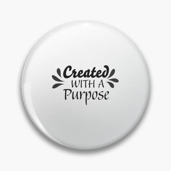 Item preview, Created With A Purpose - Christian Design designed and sold by CrossCrafted.