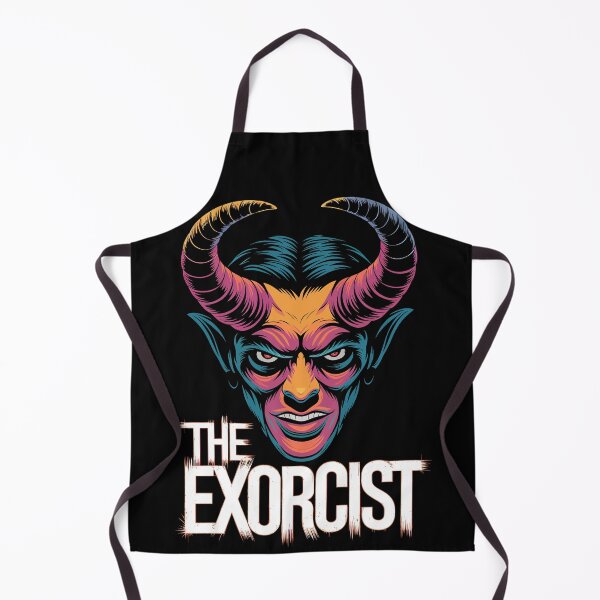 Item preview, The Exorcist Demon Face Halloween designed and sold by Quirky Shirts.