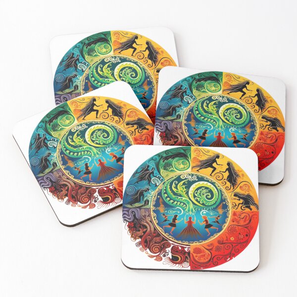 Item preview, Life’s Seasons: Dance of Elements and Renewal designed and sold by CultDigHoriz.