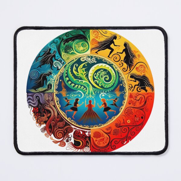 Item preview, Life’s Seasons: Dance of Elements and Renewal designed and sold by CultDigHoriz.