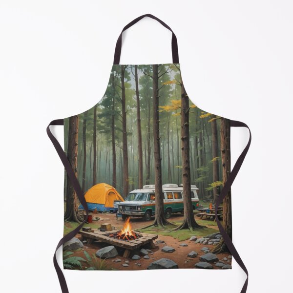 Item preview, Serene Forest Camping Retreat designed and sold by Soujji-Designs.