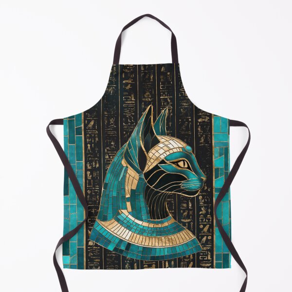Item preview, Egyptian Cat Goddess Bastet -Mosaic Art designed and sold by k9printart.