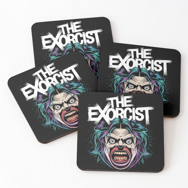 Item preview, The Exorcist Scary Possessed Face Halloween designed and sold by Quirky Shirts.