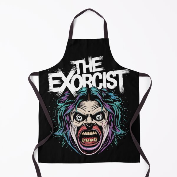 Item preview, The Exorcist Scary Possessed Face Halloween designed and sold by Quirky Shirts.