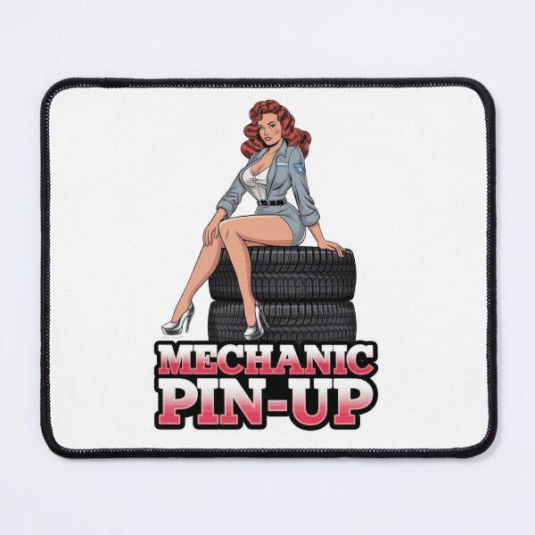 Item preview, Mechanic pinup - American pin-up - Repair shop designed and sold by JansenGS.