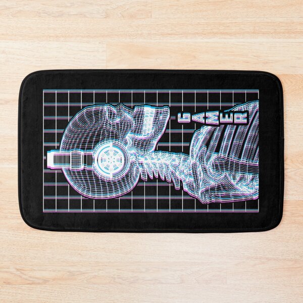 Item preview, Cyberpunk Gamer Skeleton Game Glitch Halloween Computer designed and sold by GrandeDuc.