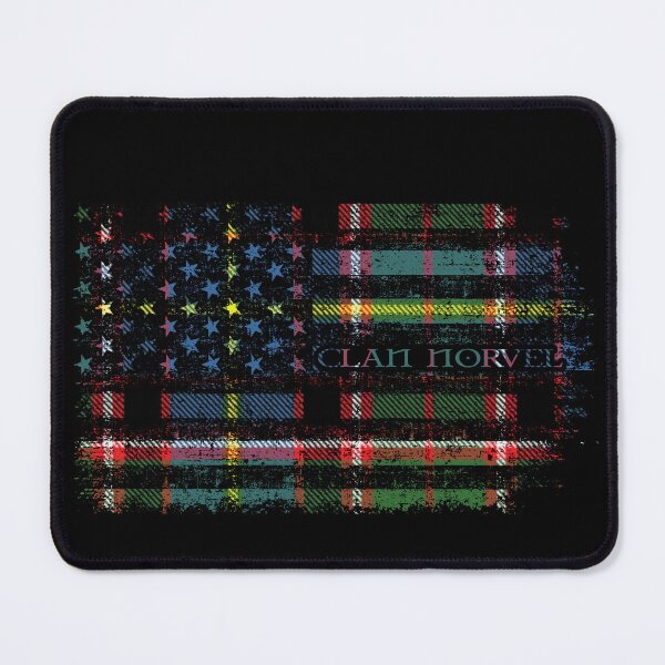 Item preview, Clan Norvel Scottish tartan US flag kilt Scotland designed and sold by Clan1093.