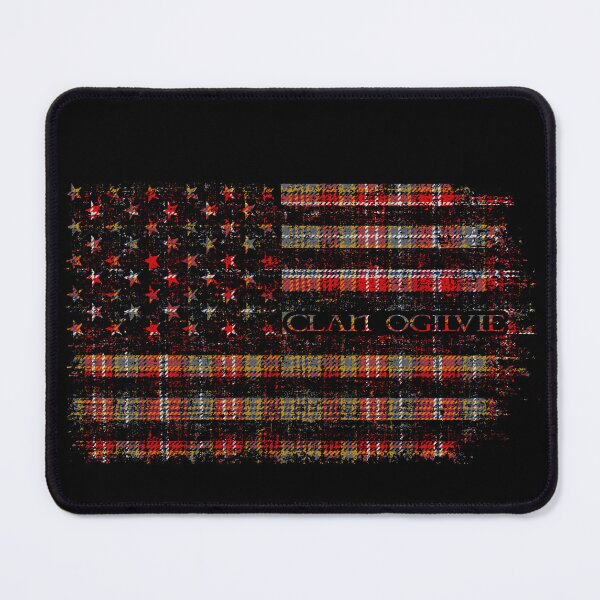 Item preview, Clan Ogilvie of Airlie Scottish tartan US flag kilt Scotland designed and sold by Clan1093.