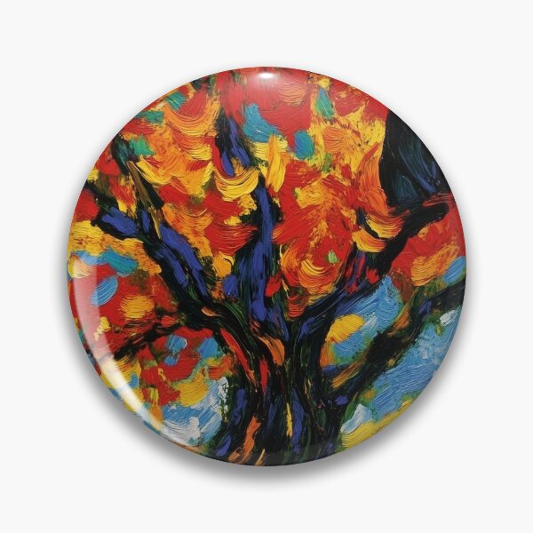Item preview, Van Gogh Colorful Mulberry Tree with Black Cat designed and sold by GoverArt.