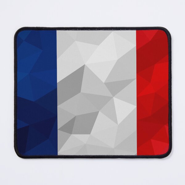 Item preview, Geometric French Flag Art – Modern Tri-Color Design designed and sold by OrangePoly.