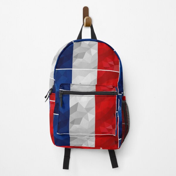 Item preview, Geometric French Flag Art – Modern Tri-Color Design designed and sold by OrangePoly.