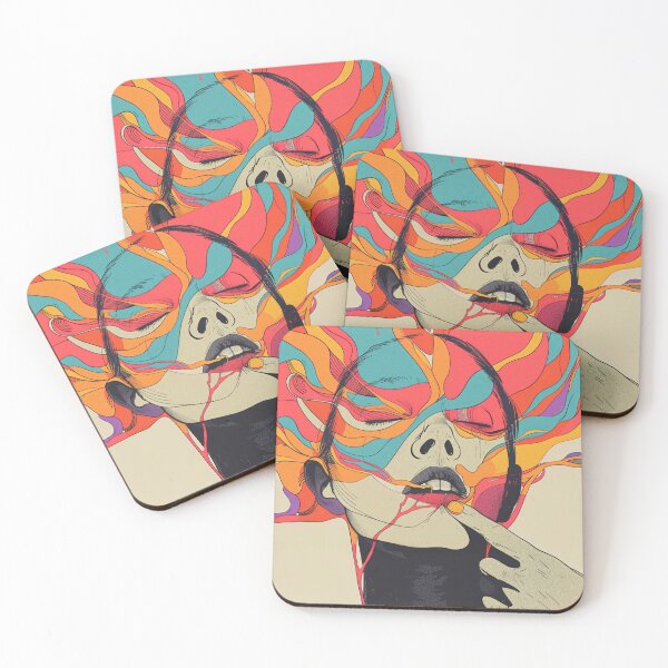 Artikelvorschau, Psychedelisches Haar entworfen und verkauft von HustleAndCo.