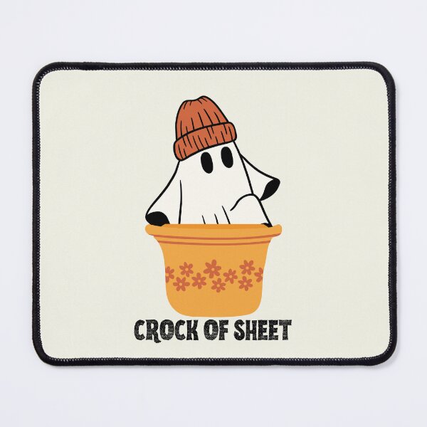 Item preview, Boo Sheet Crock Of Sheet Ghost Halloween Vintage T-Shirt designed and sold by SunfullyYours.