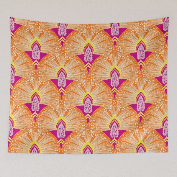 Item preview, Blooming Damask, Orange-pink version designed and sold by Alex  Blud.