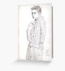 Model Greeting Card