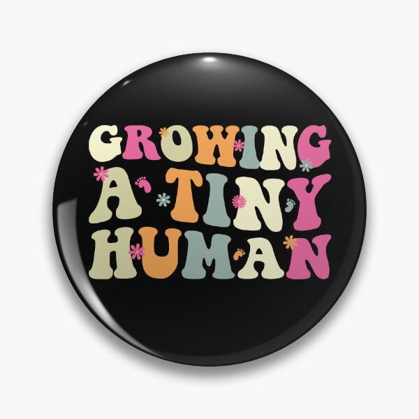 Item preview, Growing A Tiny Human Pregnancy Announcement designed and sold by Stick-Artistry.