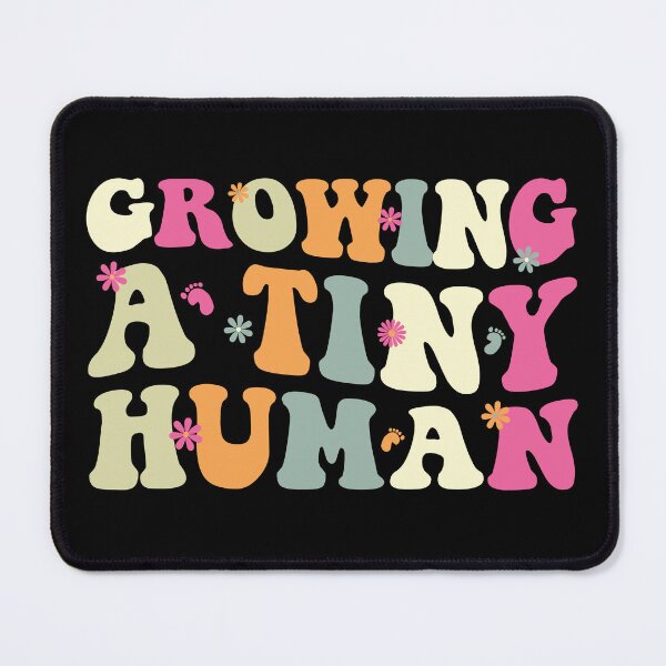 Item preview, Growing A Tiny Human Pregnancy Announcement designed and sold by Stick-Artistry.
