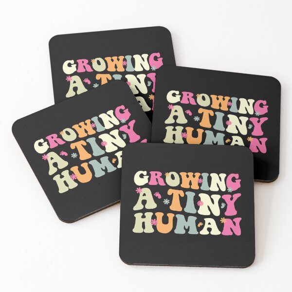 Item preview, Growing A Tiny Human Pregnancy Announcement designed and sold by Stick-Artistry.