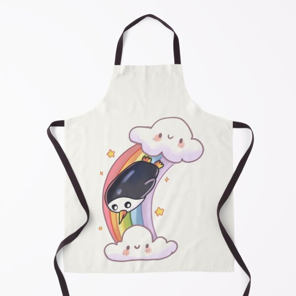 Item preview, penguin sliding down a rainbow designed and sold by Mayarartsy.