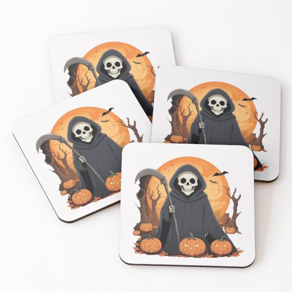 Item preview, Halloween Cartoon Grim Reaper designed and sold by Krieghorn.