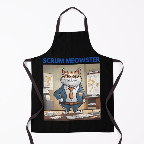 Item preview, Funny Scrum Master Cat designed and sold by sydney-syder.