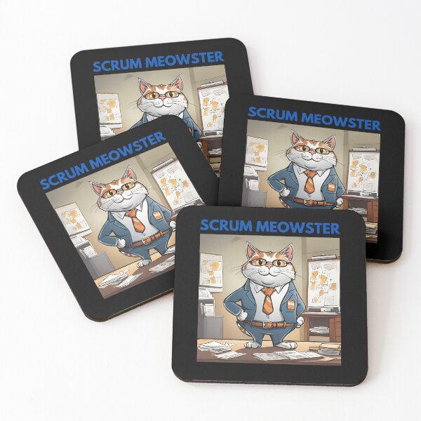Item preview, Funny Scrum Master Cat designed and sold by sydney-syder.