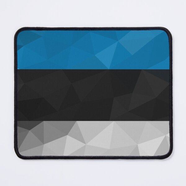 Item preview, Geometric Estonia Flag Art – Abstract Tri-Color Design designed and sold by OrangePoly.