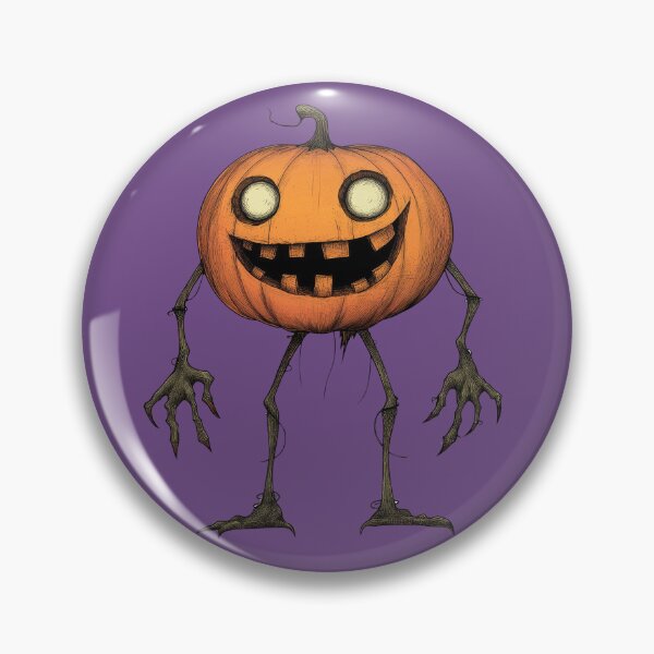 Item preview, Colorful Jack-o-Lantern with Long Arms and Legs designed and sold by TojoStudios.