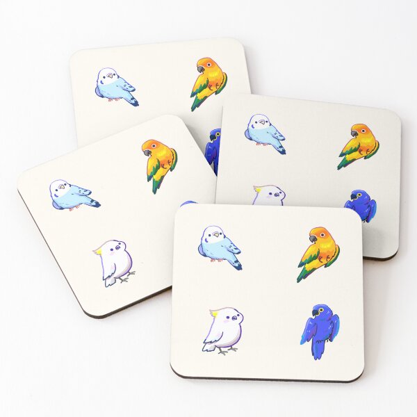 Item preview, Cartoon birds  designed and sold by Artofmayara.