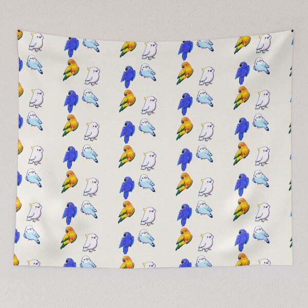 Item preview, Cartoon birds  designed and sold by Artofmayara.
