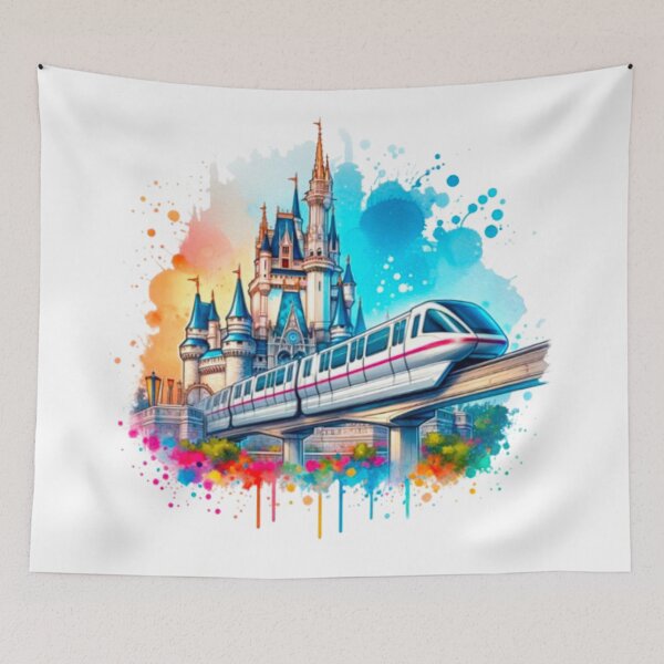 Aperçu de l'œuvre Magie du monorail créée et vendue par PedroStyle.