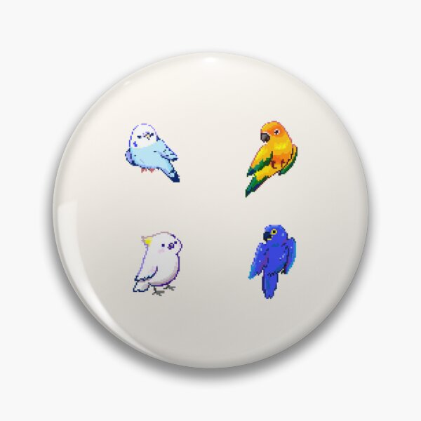 Item preview, Pixel art birds  designed and sold by Artofmayara.