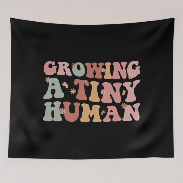 Item preview, Growing A Tiny Human Pregnancy Expecting designed and sold by Stick-Artistry.