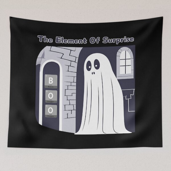 Item preview, Chemistry BOO The Element Of Surprise Chemist Halloween. designed and sold by DotisDreams.